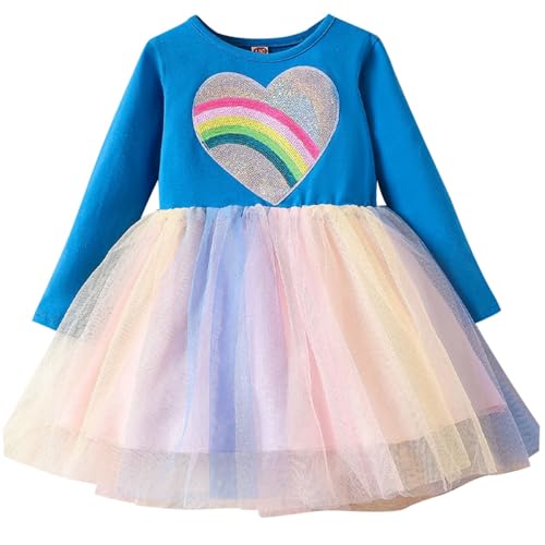 Halloween kostüm Vampir Kinder mädchen, Halloween Kostüm Kinder Mädchen Karneval Festlich Halloween Kleid Tutu Kleid Geist Spitze Prinzessinenkleid Prinzessin Kostüm Verkleidung Fasching Festkleid von Famzuneu