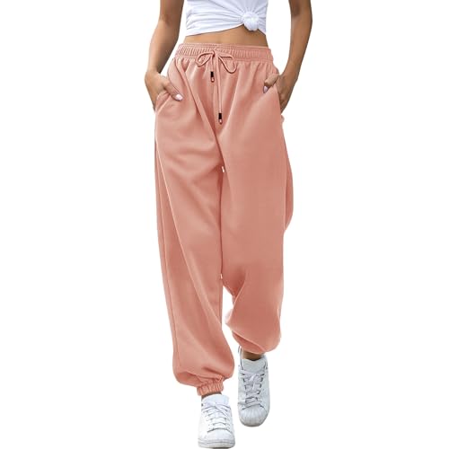 Jogginghose Damen weites Bein, Jogginghose Damen Baggy High Waist Sportshose Lang Weites Bein Trainingshose Locker Sweatpants Fitness Sport Yoga Hosen Laufhosen Freizeithose Frauen Sweathose Jogginghose Damen weites Bein, Jogginghose Damen Baggy High Waist Sportshose Lang Weites Bein Trainingshose Locker Sweatpants Fitness Sport Yoga Hosen Laufhosen Freizeithose Frauen Sweathose von Famzuneu
