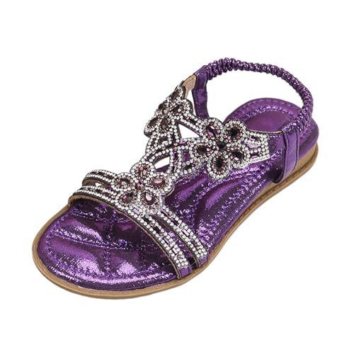 Sandalen mädchen 29, Glitzer Sandalen Damen Sommer Elegant Flach Strass Schuhe Mädchen Sommerschuhe Frauen Bequem Weichen Sohlen Damensandalen Gummiband Slingback Sandaletten Strandschuhe Sandalen mädchen 29, Glitzer Sandalen Damen Sommer Elegant Flach Strass Schuhe Mädchen Sommerschuhe Frauen Bequem Weichen Sohlen Damensandalen Gummiband Slingback Sandaletten Strandschuhe von Famzuneu