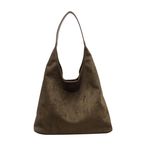 Shoulder Bag Women Grün, Tote Bag Damen Groß Wildleder Handtasche Braun Shopper Uni Tasche Beige Shoulder Bag Hobo Tasche Vintage Schultertasche Slouchy Bag Beuteltasche Shopper Bag Women Shoulder Bag Women Grün, Tote Bag Damen Groß Wildleder Handtasche Braun Shopper Uni Tasche Beige Shoulder Bag Hobo Tasche Vintage Schultertasche Slouchy Bag Beuteltasche Shopper Bag Women von Famzuneu