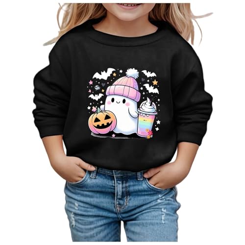 Sweatshirt Jungen 134, Halloween Sweatshirt Jungen Mädchen Kürbisse und Geister Drucken Langarm Rundhals Ohne Kapuze Pullover Karneval Festival Festlich Kostüm Kinder Streetwear Kleidung Sweatshirt Jungen 134, Halloween Sweatshirt Jungen Mädchen Kürbisse und Geister Drucken Langarm Rundhals Ohne Kapuze Pullover Karneval Festival Festlich Kostüm Kinder Streetwear Kleidung von Famzuneu