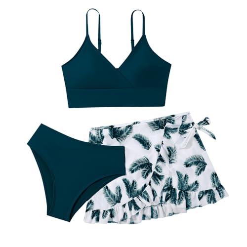 badeanzüge für mädchen Mädchen Bikini Set 3er Sommer Badeanzüge für Mädchen Bikini Top mit Triangel Bikinihose und Rock Sommer Strand Badeanzug Surfen Badebekleidung Hawaii Schwimmanzug badeanzüge für mädchen Mädchen Bikini Set 3er Sommer Badeanzüge für Mädchen Bikini Top mit Triangel Bikinihose und Rock Sommer Strand Badeanzug Surfen Badebekleidung Hawaii Schwimmanzug von Famzuneu