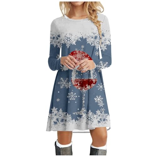 weihnachtskleider, Kleid Weihnachten Damen Festlich Weihnachtskleider Cocktaikleid Große Größen Lustig Weihnachtskleid Abendkleid Vintage Swing Partykleid Sexy Christmas Dress weihnachtskleider, Kleid Weihnachten Damen Festlich Weihnachtskleider Cocktaikleid Große Größen Lustig Weihnachtskleid Abendkleid Vintage Swing Partykleid Sexy Christmas Dress von Famzuneu