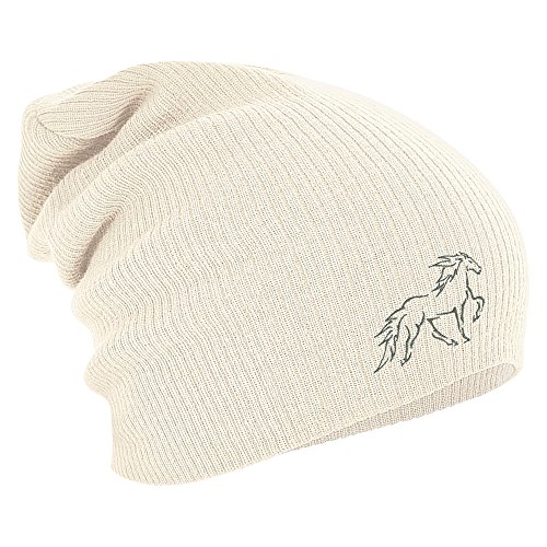 Longbeanie Slouch-Beanie Wintermütze Isländer 55127 Farbe Natur von Fan-O-Menal Textilien