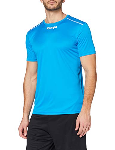 Kempa FanSport24 Kempa Handball Polyester Shirt Kurzarm Training Top Rundhals Herren blau Größe XXL von Kempa