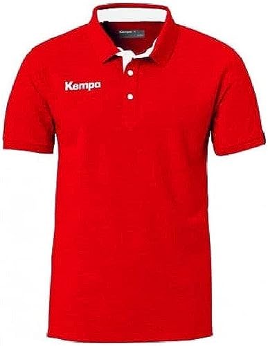 Kempa FanSport24 Kempa Prime Polo-Shirt, Kinder, rot/weiß Größe 152 Kempa FanSport24 Kempa Prime Polo-Shirt, Kinder, rot/weiß Größe 152 von Kempa