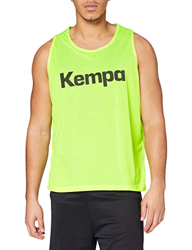 Kempa Herren Bekleidung Teamsport Weind-markierungsleibchen Markierungshemd, Fluo Gelb/Kempablau, XL-XXL EU von Kempa