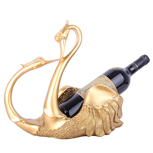 FanXus Kunstskulptur Weinregal Paar Schwan Statue Weinflaschenhalter Harz Tierskulptur Ornamente Rotweinständer Zubehör Home Bar Dekor Geschenk, Gold Made in China FanXus Kunstskulptur Weinregal Paar Schwan Statue Weinflaschenhalter Harz Tierskulptur Ornamente Rotweinständer Zubehör Home Bar Dekor Geschenk, Gold Made in China von FanXus