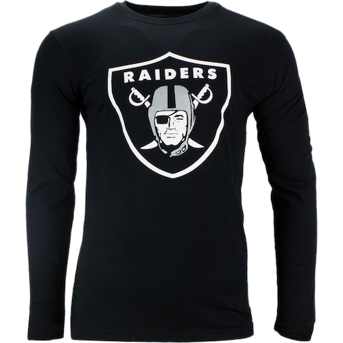 Fanatics, Herren, Sportshirt, NFL Las Vegas Oakland Raiders Longsleeve Shirt 1568MBLK1ADORA (XL), Schwarz, XL von Fanatics