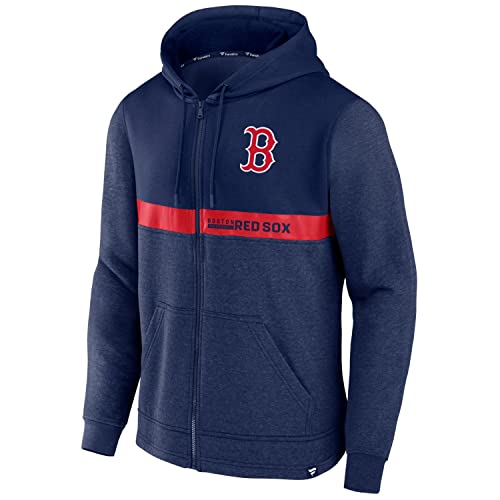 Fanatics Boston Red Sox Iconic Fleece Full Zip Hoody - XXL von Fanatics