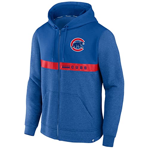 Fanatics Chicago Cubs Iconic Fleece Full Zip Hoody - XL von Fanatics
