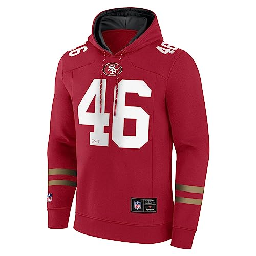 Fanatics Foundation Fleece Hoody - San Francisco 49ers - S von Fanatics