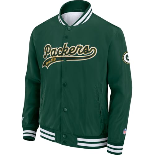 Fanatics Green Bay Packers NFL Sateen College Jacke - S von Fanatics