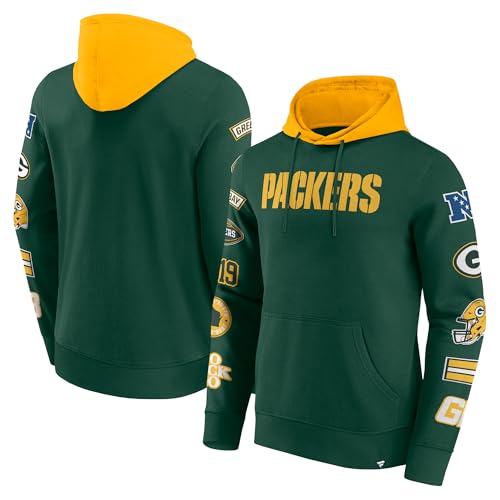 Fanatics Green Bay Packers NFL Sleeve Prints Hoody - L von Fanatics