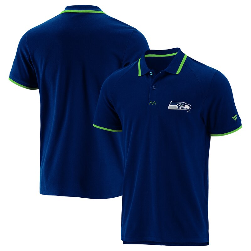 Fanatics NFL Enhanced Sport SS21 Polo Shirt Seattle Seahawks, navy - Gr. XL von Fanatics