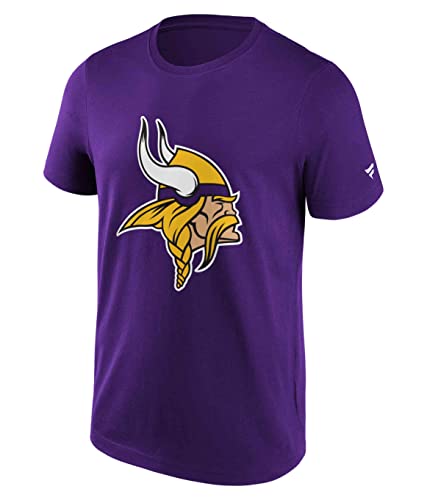 Fanatics - NFL Minnesota Vikings Primary Logo Graphic T-Shirt Farbe Lila, Größe XL von Fanatics
