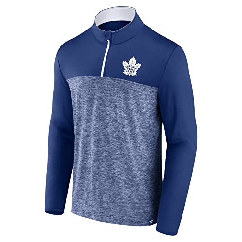 Fanatics NHL Toronto Maple Leafs Iconic Defender Troyer 1/4 Zip Zipper Jacke XXL von Fanatics