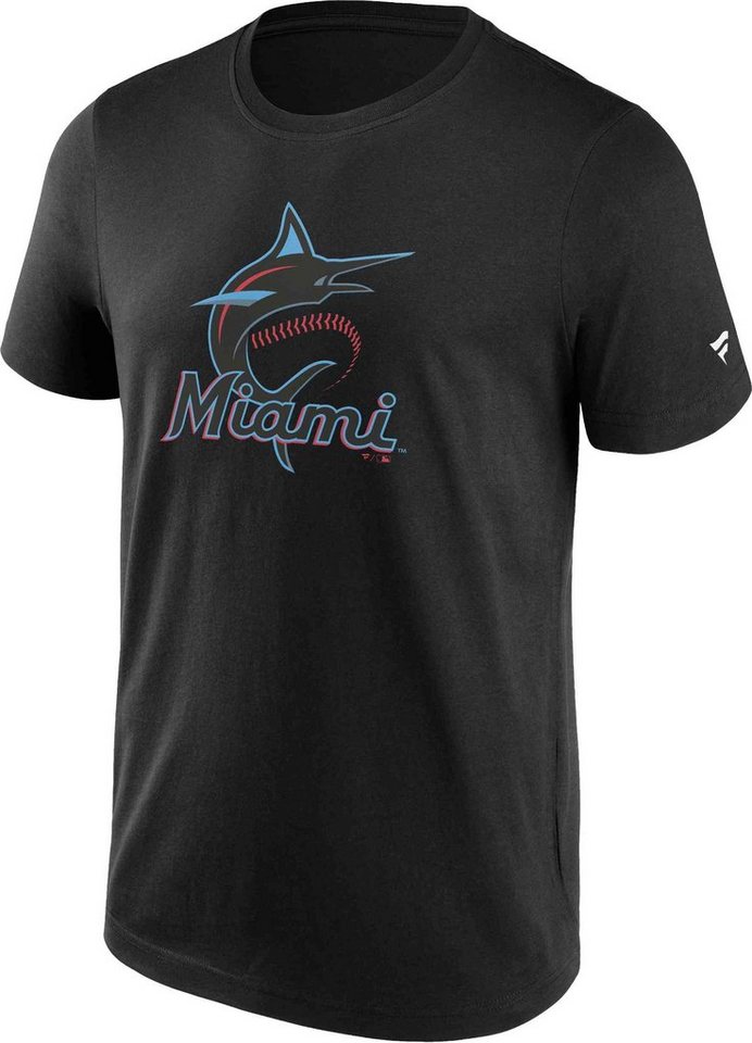 Fanatics T-Shirt MLB Miami Marlins Primary Logo Graphic von Fanatics