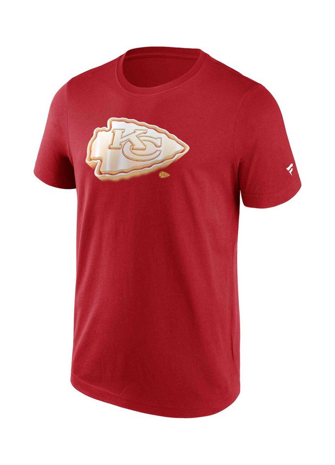 Fanatics T-Shirt NFL Kansas City Chiefs Chrome Graphic Fanatics T-Shirt NFL Kansas City Chiefs Chrome Graphic von Fanatics