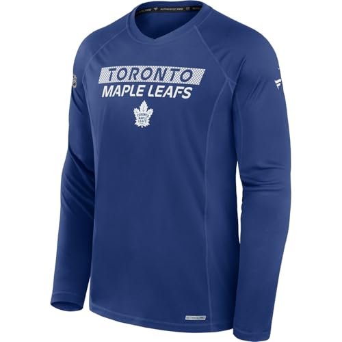 Fanatics Toronto Maple Leafs Authentic Pro Rink Longsleeve - XXL von Fanatics