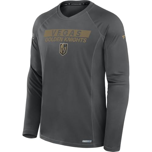 Fanatics Vegas Golden Knights Authentic Pro Rink Longsleeve - S von Fanatics