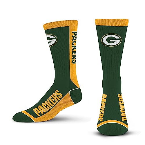 Fanatics for Bare Feet MVP NFL Team Socks Socken (40-46, Geen Bay Packers) von Fanatics