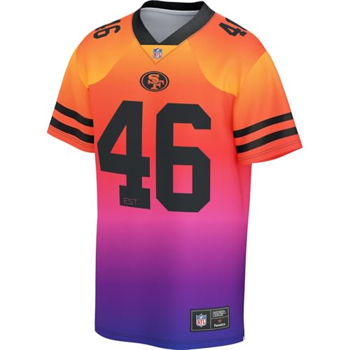 San Francisco 49ers NFL Sunset Mesh Supporters Jersey - L von Fanatics