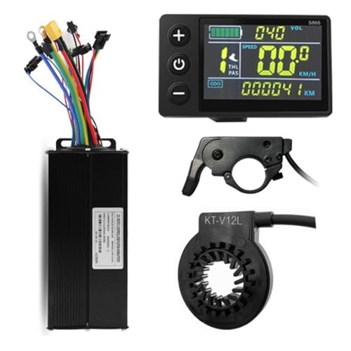 Fangxuee Ebike Sinawave DREI-Controller 36V/48V/52V 40A mit 24V-48V LCD-Display S866 Radnabenmotor-Umrüstteile von Fangxuee