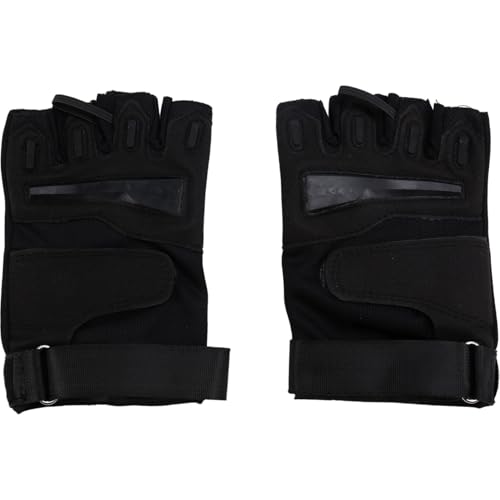 Fangxuee Halbfinger-Handschuhe Training Outdoor Sport Handschuhe Reiten Klettern Handschuhe Schutz Handschuhe L Größe von Fangxuee