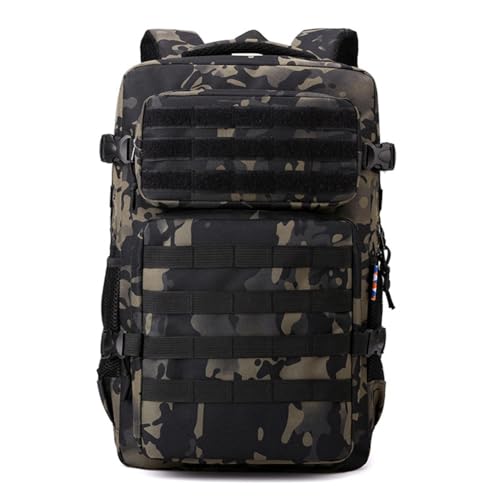 Fangxuee Sling-Rucksack, Wasserdicht, für Outdoor, Wandern, Camping, Jagd, Camouflage von Fangxuee