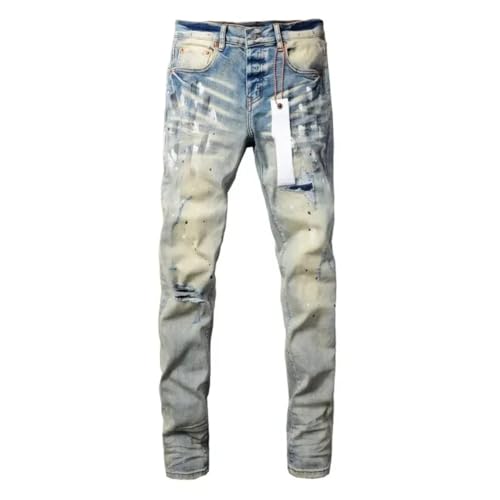 Fanlageter Jeans Herren Hose Jeanshose Herrenhose Mit Blauem Aufdruck, Jeanshose 34 9007 Fanlageter Jeans Herren Hose Jeanshose Herrenhose Mit Blauem Aufdruck, Jeanshose 34 9007 von Fanlageter