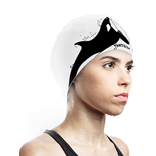 FANTECIA Badekappe für Frauen und Männer - wasserdichte Silikon-schwimmkappe für kurzes/langes Haar, ideal für Schwimmer auf Allen Niveaus FANTECIA Badekappe für Frauen und Männer - wasserdichte Silikon-schwimmkappe für kurzes/langes Haar, ideal für Schwimmer auf Allen Niveaus von Fantecia