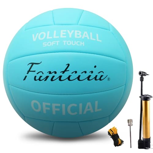 Fantecia Volleyball für Beach, Pool und Training, Volleyball Größe 5 inklusive Pumpe Fantecia Volleyball für Beach, Pool und Training, Volleyball Größe 5 inklusive Pumpe von Fantecia