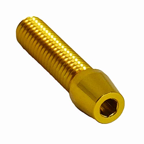 Fantic26 Alu Einstellschraube Schaltwerk Umwerfer M4 (Gold, 20mm) von Fantic26