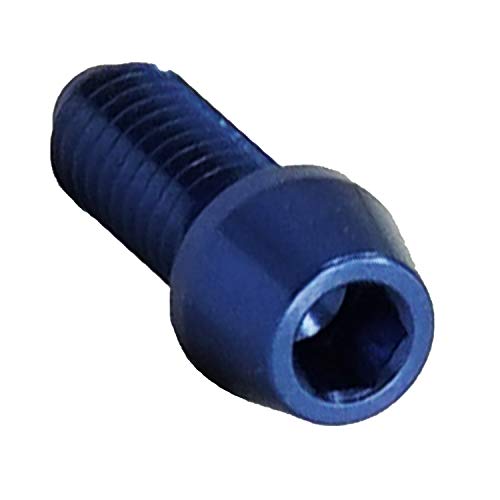 Fantic26 Alu Einstellschraube Schaltwerk Umwerfer M4 (blau, 13mm) von Fantic26