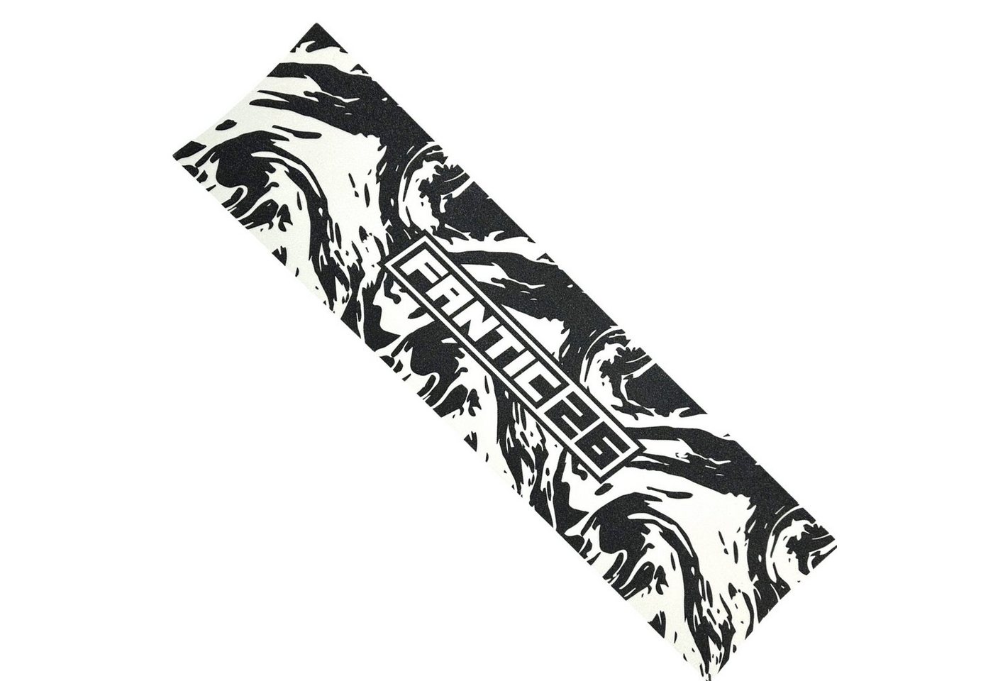 Fantic26 Stuntscooter Fantic26 Stunt-Scooter Griptape 58,5cm x 15,5cm Swirl Schwarz/Weiß von Fantic26