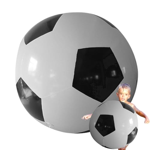 Fanysdsi Aufblasbarer Fußball-Wasserball,Aufblasbarer Fußball | Wasserbälle aufblasen | Neuheiten und Outdoor-Sportarten, große lustige Ballspielzeuge, aufblasbare Wasserball-Poolspielzeuge für von Fanysdsi