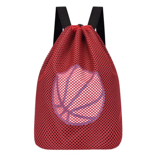 Fanysdsi Basketball-Tragetasche, Basketball-Büchertasche | Jugend-Fußballtasche - Basketball-Rucksack mit Kordelzug, Sport-Turnbeutel, Teenager-Umhängetasche für Bälle, Outdoor-Sporttasche von Fanysdsi