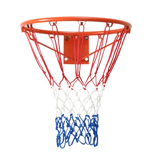 Fanysdsi Basketballnetz tragbar, Basketballnetz für Korb - Professionelles Nylon-Basketballnetz, leicht für den Wettkampf,Robustes Basketball-Spielnetz für Kinder und Erwachsene im Innen- und von Fanysdsi