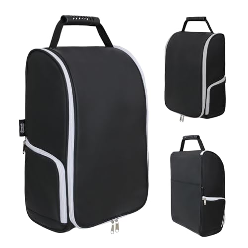 Fanysdsi Stollentasche, Fußballschuhtasche | Golfzubehör Bowling-Schuhtasche - PU-Leder-Reise-Schuhaufbewahrungsträger, Schuhetui-Tragetaschen für Tennis, Fußball, Basketball von Fanysdsi