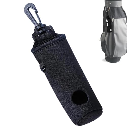 Fanysdsi Teehalter,Golfballhalter, Golfballträger Golf-Tee-Haltertasche, Outdoor-Golfzubehör, Golfballhülle mit Gürtelclip, Golfball-Aufbewahrungstasche für Männer und Frauen von Fanysdsi