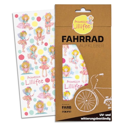 Farbviereck Prinzessin Lillifee Klassik Aufkleber für Fahrrad - Roller - Kinderwagen - Helm Geschenk Fahrradaufkleber Lillyfee Outdoor Aufkleber wetterfest wasserfest | K0023 Farbviereck Prinzessin Lillifee Klassik Aufkleber für Fahrrad - Roller - Kinderwagen - Helm Geschenk Fahrradaufkleber Lillyfee Outdoor Aufkleber wetterfest wasserfest | K0023 von Farbviereck