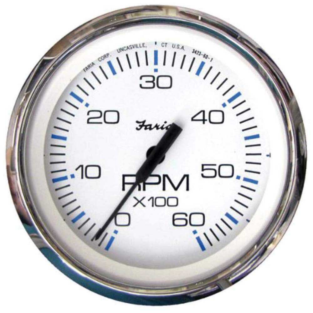 Faria Chesapeake Ss Gauge 6000 Silber Faria Chesapeake Ss Gauge 6000 Silber von Faria