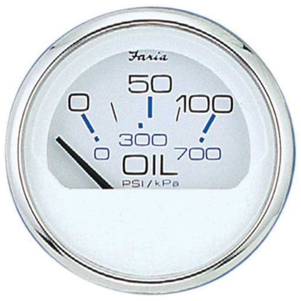Faria Chesspeake Gauge Ss Oil Pressure Silber Faria Chesspeake Gauge Ss Oil Pressure Silber von Faria