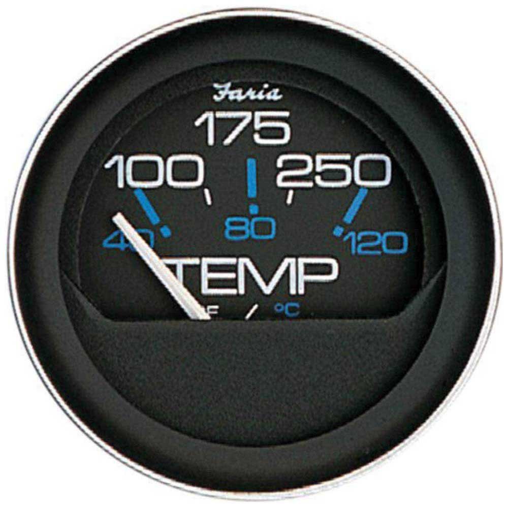 Faria Coral Water Temperature Gauge Schwarz Faria Coral Water Temperature Gauge Schwarz von Faria