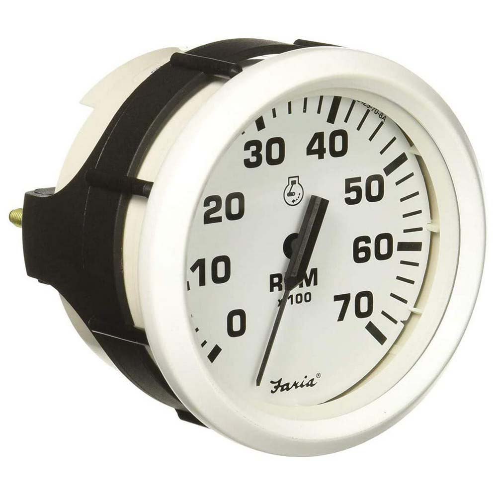Faria Dress Tach 7000rpm Tachometer Weiß Faria Dress Tach 7000rpm Tachometer Weiß von Faria