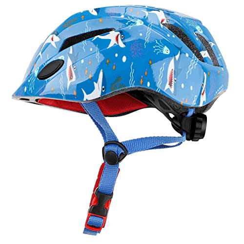 Fahrradhelm Robuster Kinder Helm Verstellbarer Skateboardhelm Radhelm Skaterhelm 52-56CM für Mädchen und Jungs von Fascryla