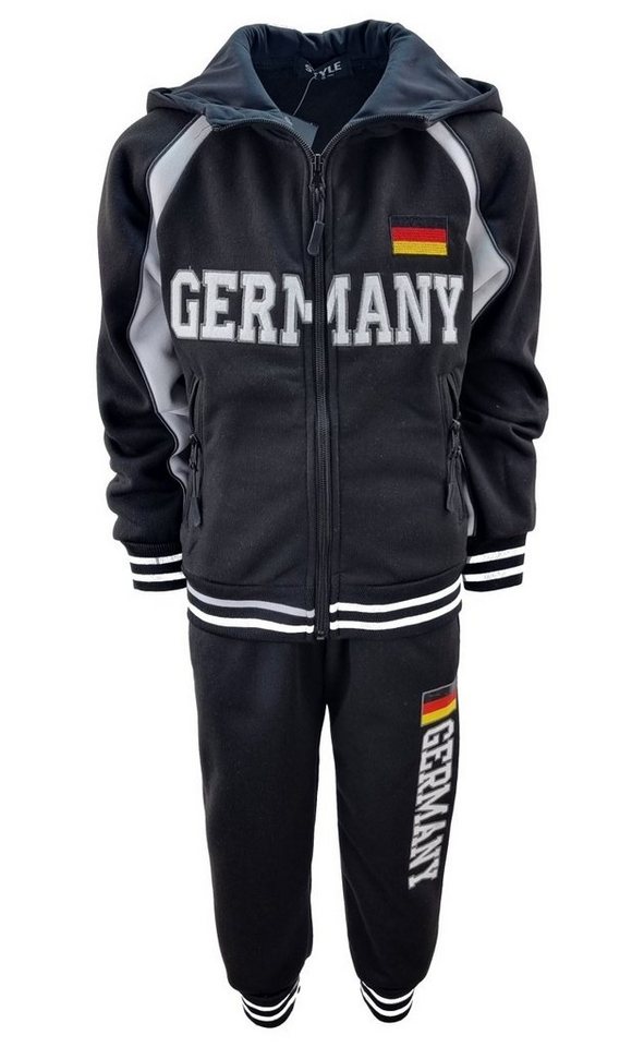 Fashion Boy Jogginganzug Jogginganzug Germany warm für den Winter, in Schwarz, JF337 Fashion Boy Jogginganzug Jogginganzug Germany warm für den Winter, in Schwarz, JF337 von Fashion Boy