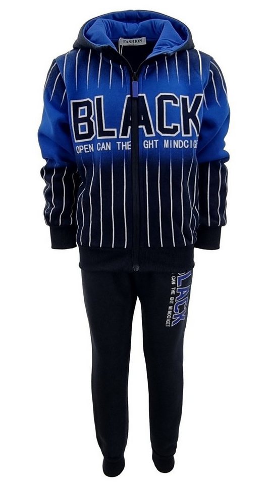 Fashion Boy Sweatanzug Freizeitanzug Sportanzug gefüttert, JF378 Fashion Boy Sweatanzug Freizeitanzug Sportanzug gefüttert, JF378 von Fashion Boy