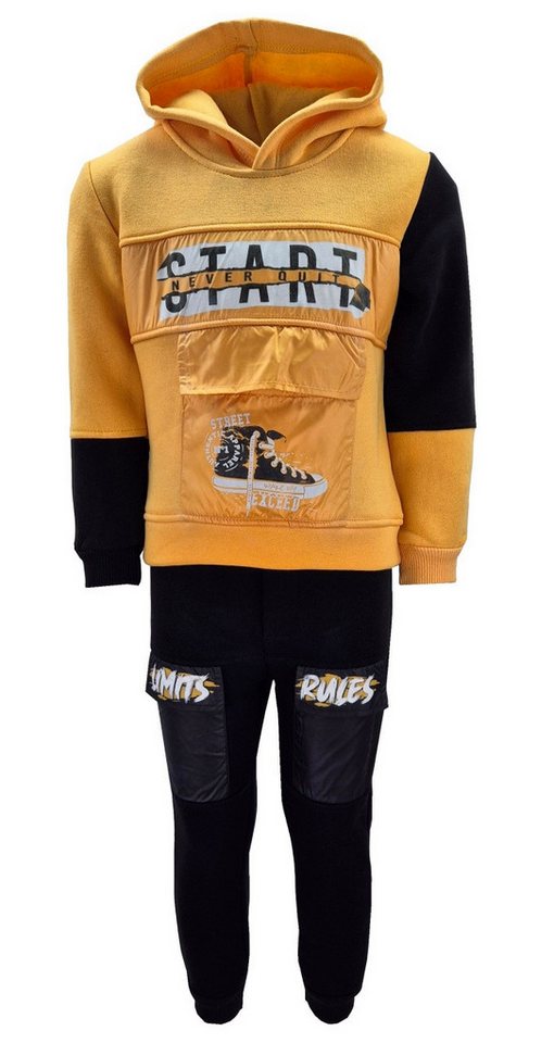 Fashion Boy Sweatanzug Sweatanzug Freizeitanzug Jogginganzug Jungen/Mädchen KS4210e Fashion Boy Sweatanzug Sweatanzug Freizeitanzug Jogginganzug Jungen/Mädchen KS4210e von Fashion Boy
